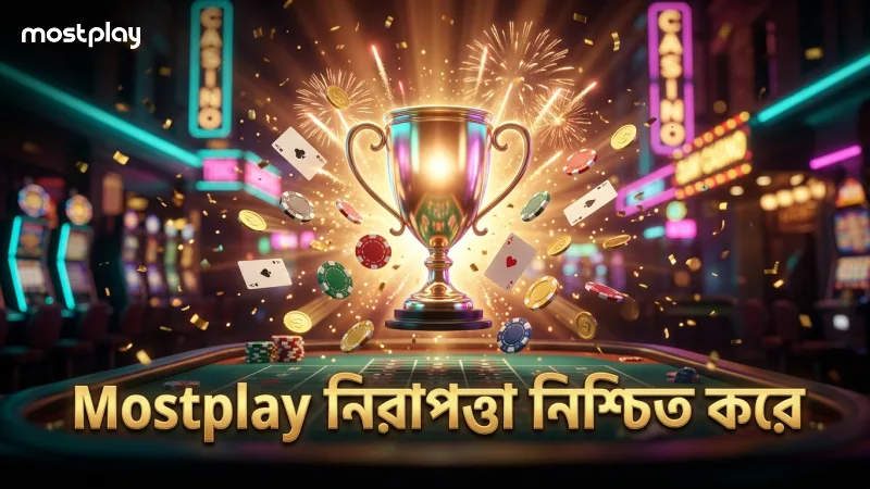 Mostplay প্ল্যাটফর্মে JILI অডিট দ্বারা নিরাপত্তা নিশ্চিত।