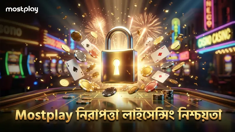 নিরাপত্তা ও লাইসেন্সিংয়ে Mostplay এর অঙ্গীকার