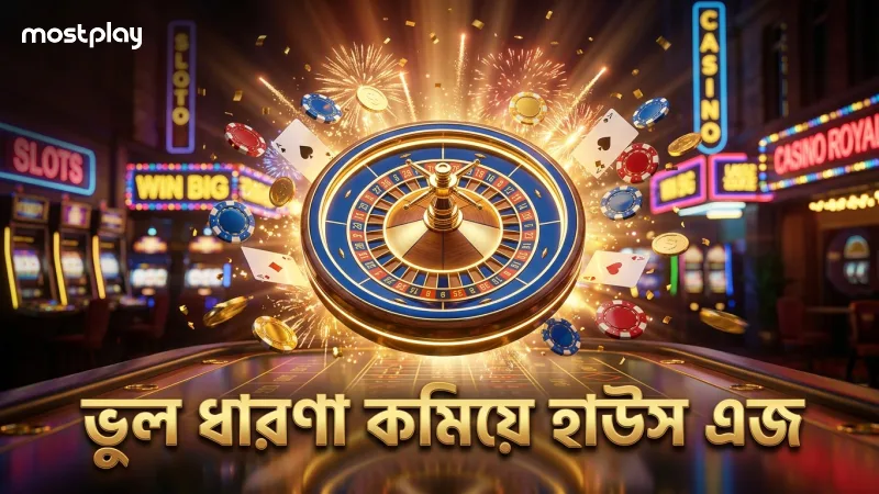 ব্যাকারাট লাইভে ভুল ধারণা কমিয়ে হাউস এজ কমানো সম্ভব।