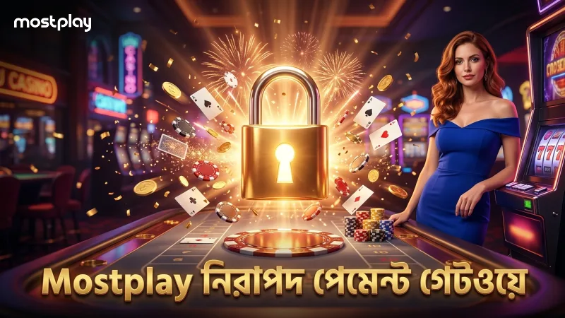 Mostplay পেমেন্ট গেটওয়ে এনক্রিপ্টেড ও নিরাপদ, দায়িত্বশীল গেমিং নিশ্চিত করে