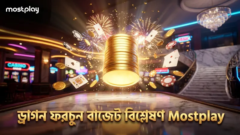 ৫০,০০০ কয়েন বাজেট দিয়ে ড্রাগন ফরচুন বিশ্লেষণ।