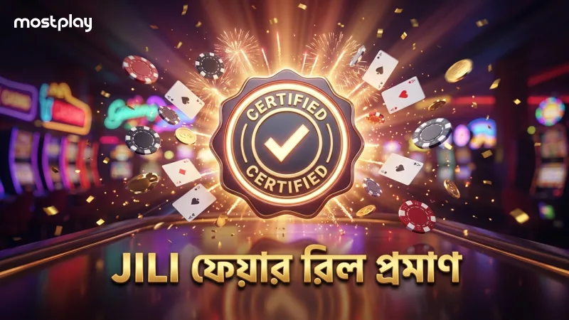 JILI সার্টিফাইড ফেয়ার রিল রোটেশন প্রমাণিত