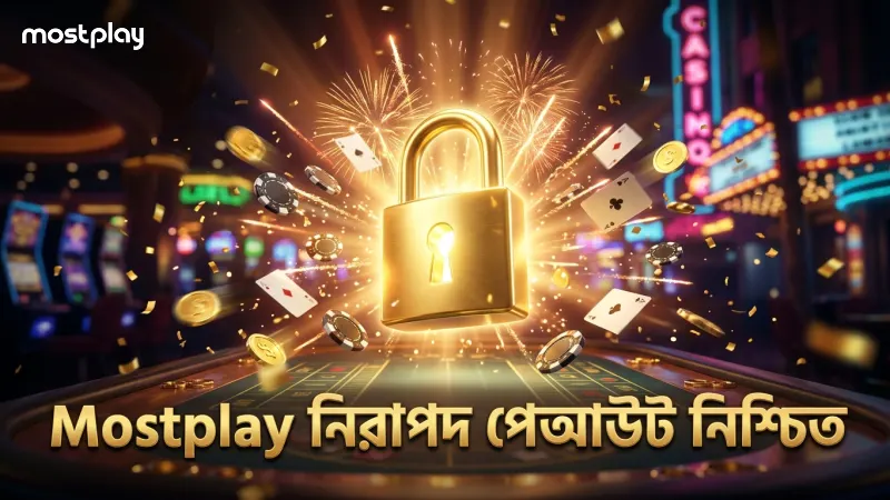 স্বচ্ছ পেআউট এবং নিরাপদ গেমিং নিশ্চিত করে Mostplay।