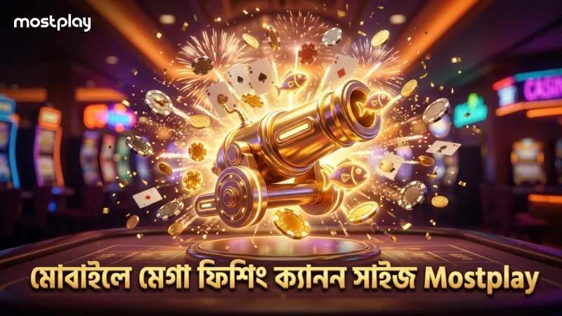 মোবাইলে মেগা ফিশিং ক্যানন সাইজ ঠিকভাবে নির্বাচন করুন