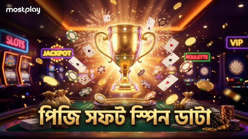 পিজি সফটের ২০০ স্পিন ডাটায় দক্ষতা বাড়ানোর তথ্য