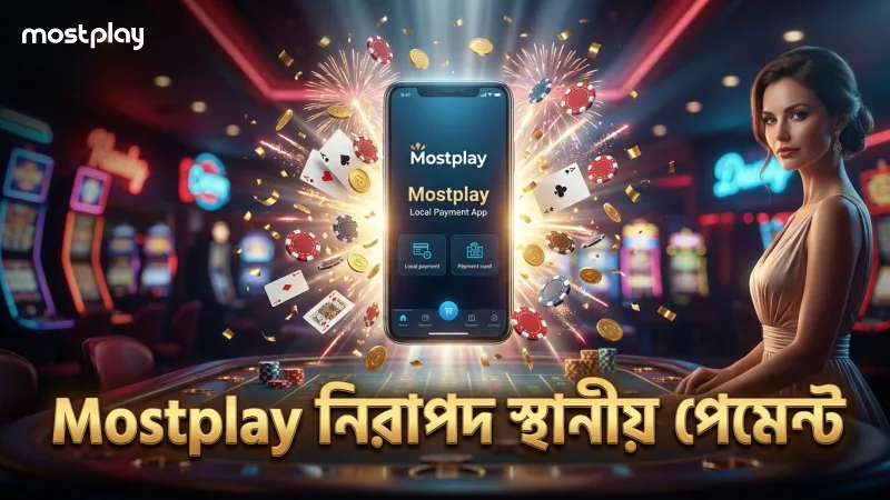 Mostplay প্ল্যাটফর্মে স্থানীয় পেমেন্ট পদ্ধতির নিরাপদ ব্যবহারে গুরুত্ব।