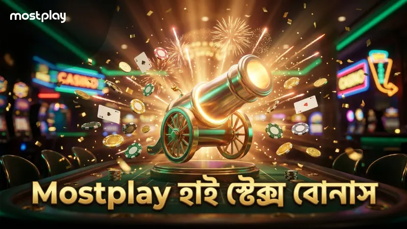 Mostplay-এ হাই-স্টেক্স ক্যানন ফায়ারিং করে বোনাস বাড়ান