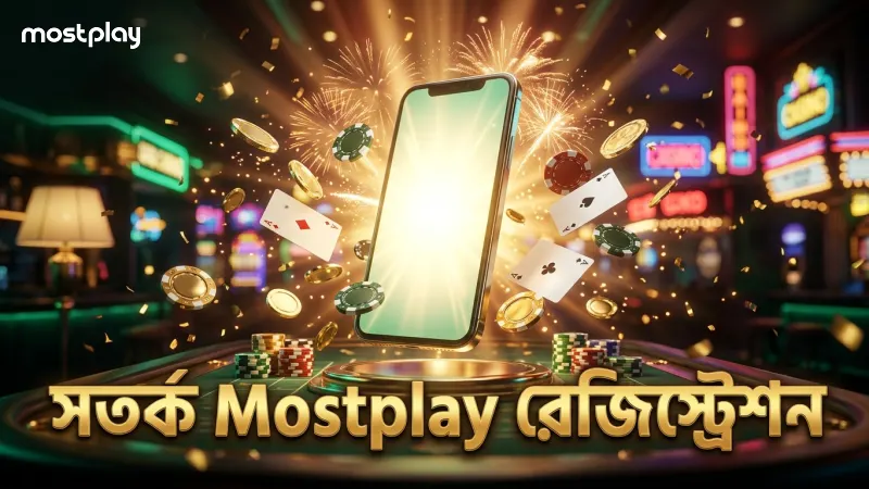 সঠিক তথ্য দিয়ে Mostplay রেজিস্ট্রেশন সম্পন্ন করুন সতর্কভাবে