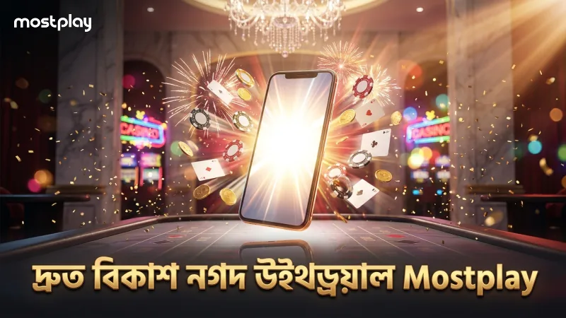 Mostplay উইথড্রয়ালে দ্রুত বিকাশ ও নগদ লেনদেনের গুরুত্ব