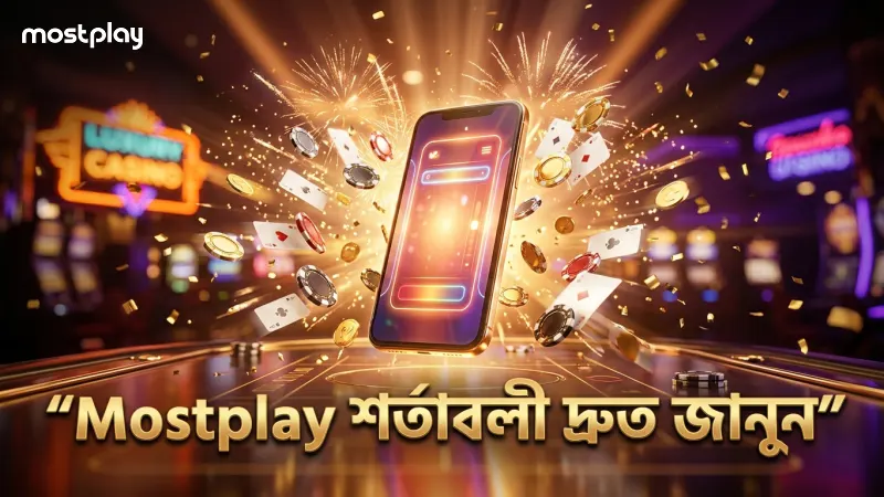 Mostplay এর শর্তাবলী দ্রুত বুঝে নেওয়ার উপায় অনুসরণ করুন