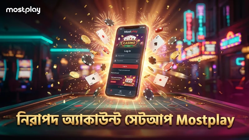 Mostplay ক্যাসিনোর নিরাপদ ও সহজ অ্যাকাউন্ট সেটআপ প্রক্রিয়া