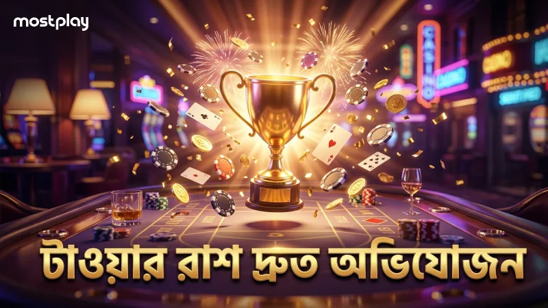 টাওয়ার রাশ গেমের ফ্লোর সেটিংসে দ্রুত অভিযোজন সুবিধা দেয়